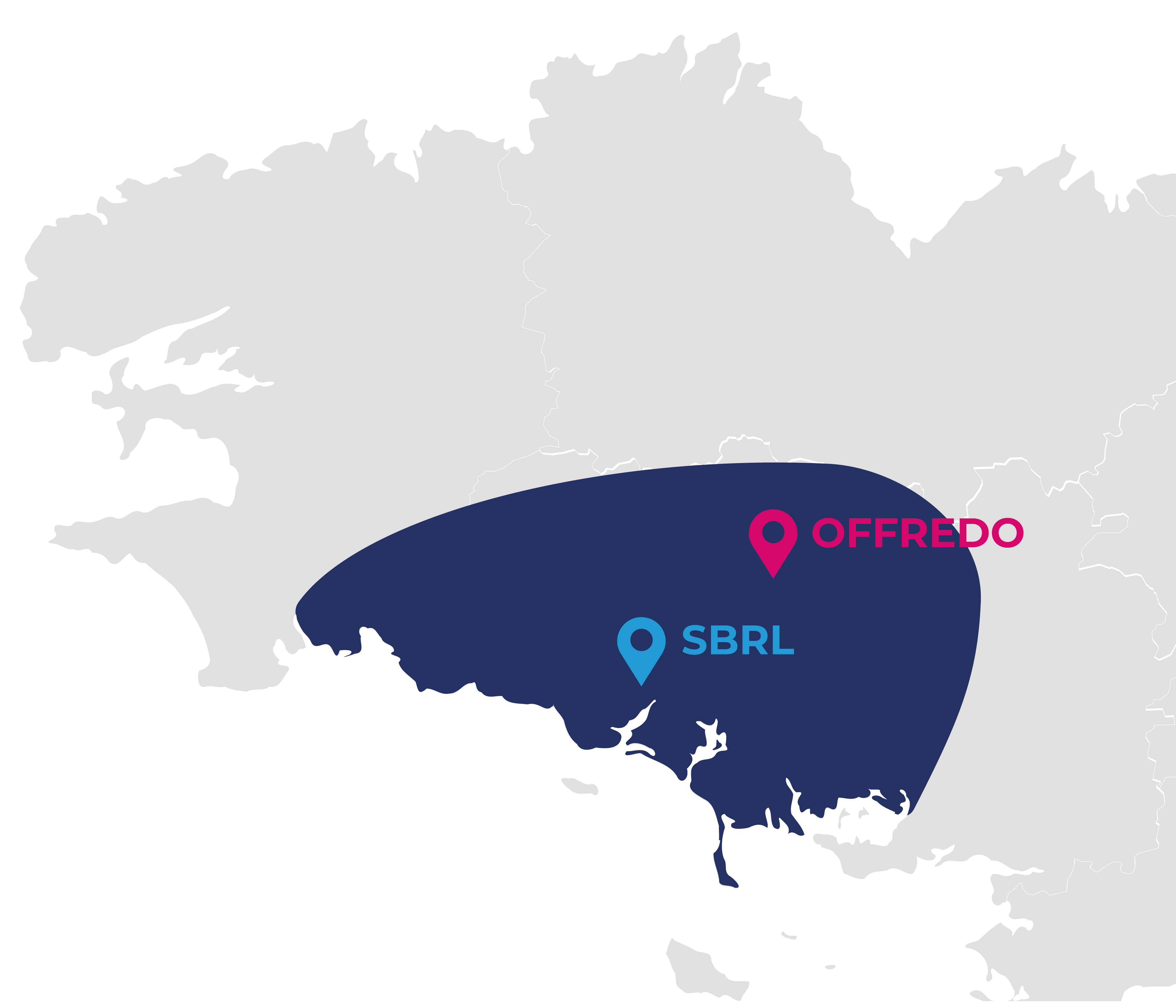 Carte SBRL Offredo